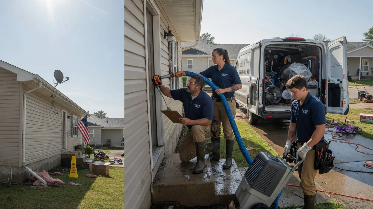 Ceiling Water Damage Restoration in Kelso, TN near me